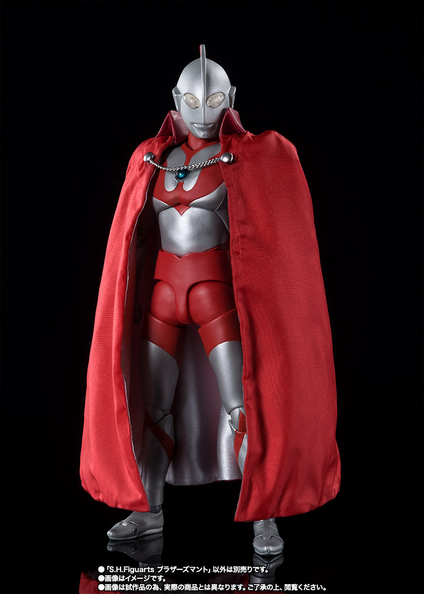 新品万代shfiguarts奥特曼六兄弟兄弟披风