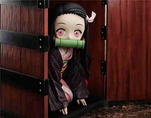 f:nex推出《鬼灭之刃》箱子里的祢豆子大比例手办